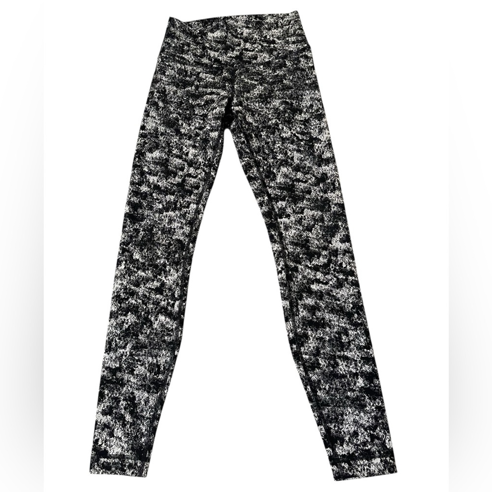 Lululemon Wunder Under High-Rise Tight 25”Luxtreme Misted Jacquard
Black White - Picture 5 of 7